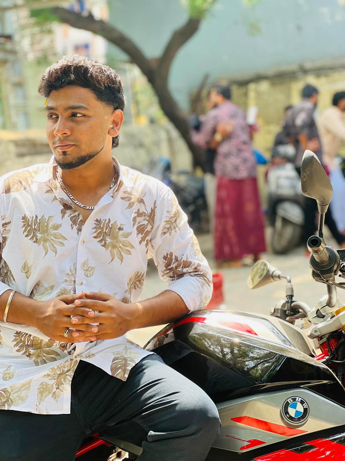 Syed N. — Left profile