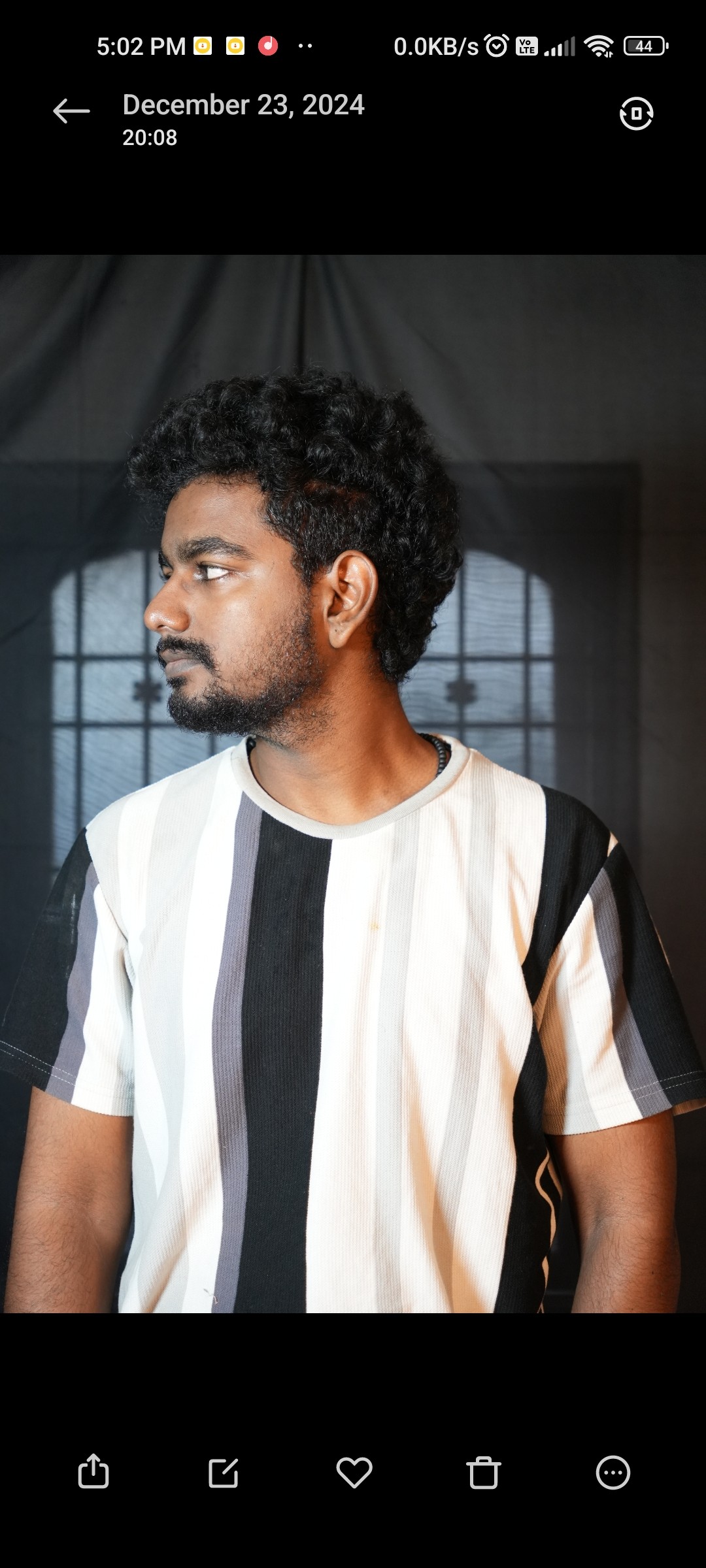 PRADEEP M. — Right profile