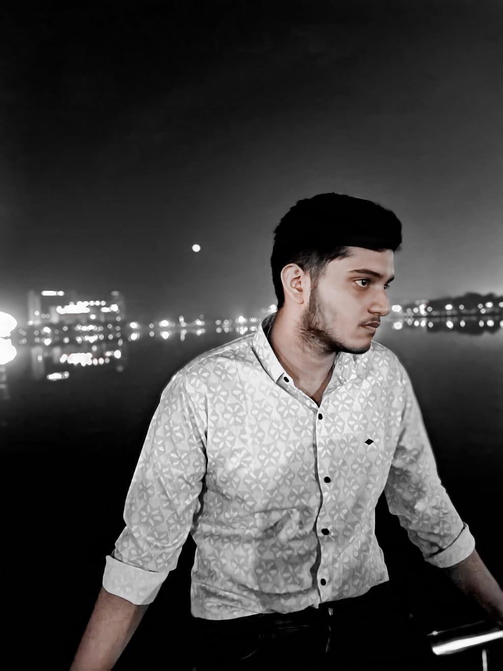Rabindra C. — Left profile