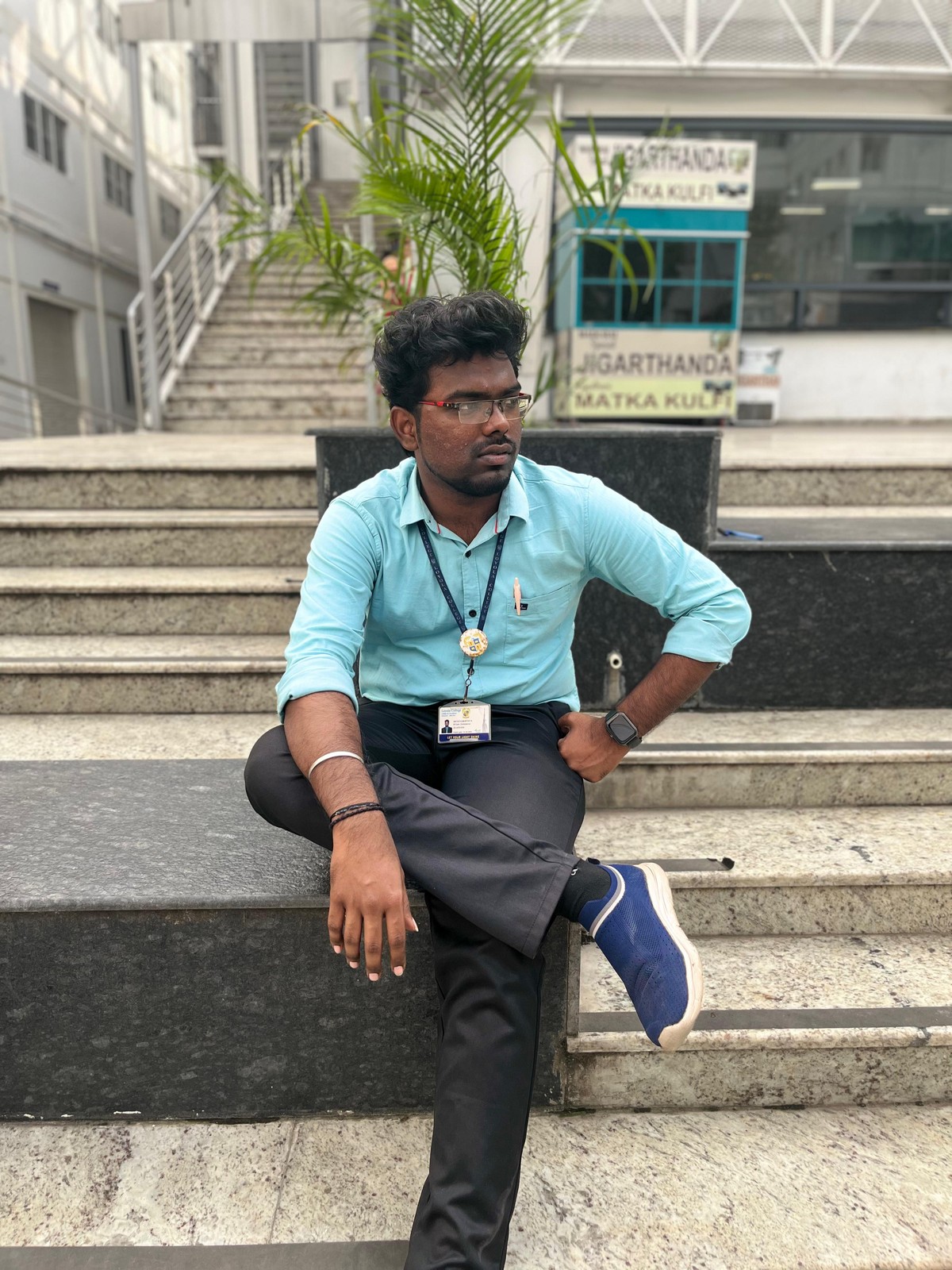 SATHIYA K. — Left profile