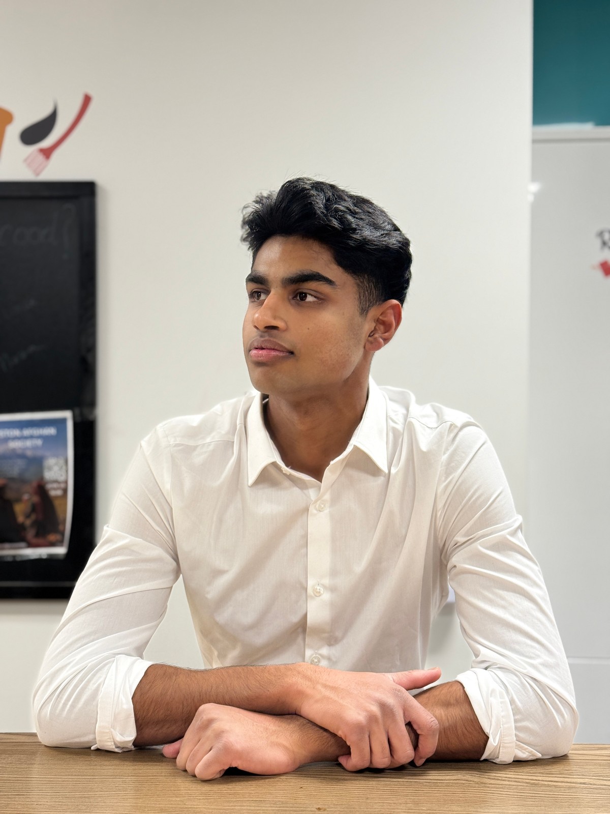 Ayush B. — Left profile