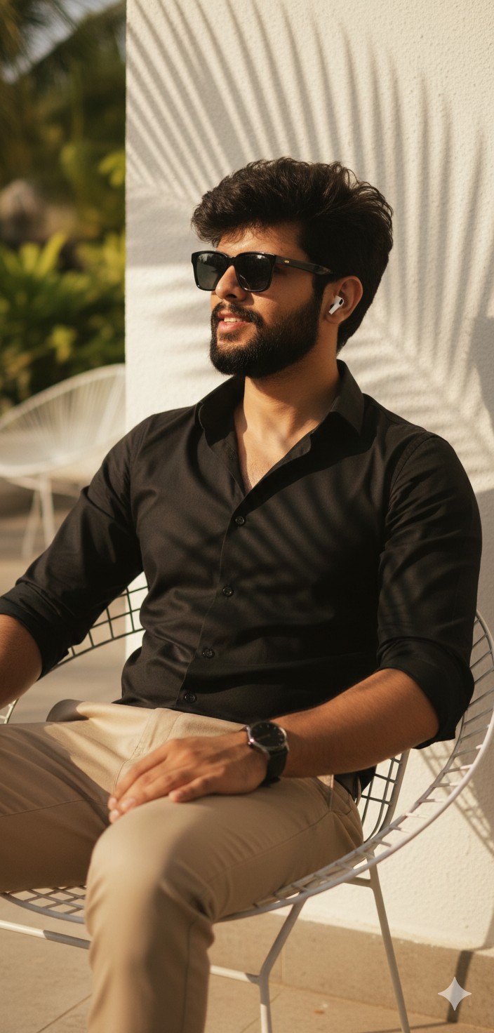 Akash B. — Left profile