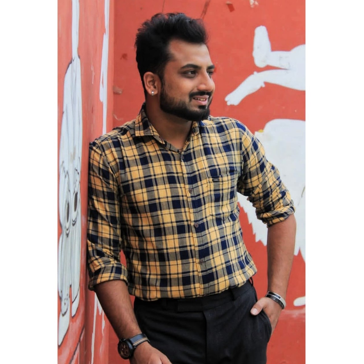 Srinivas P. — Right profile