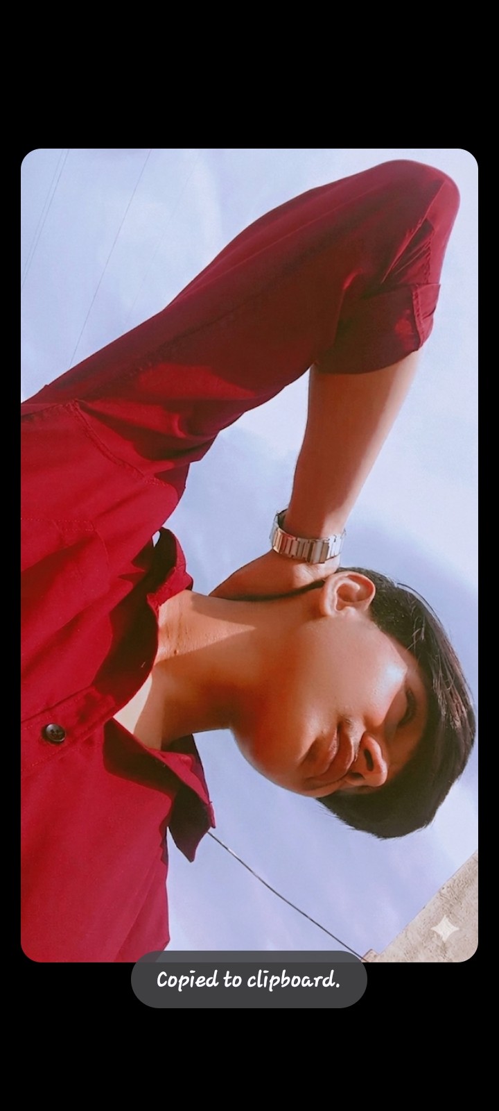 Kartik B. — Left profile