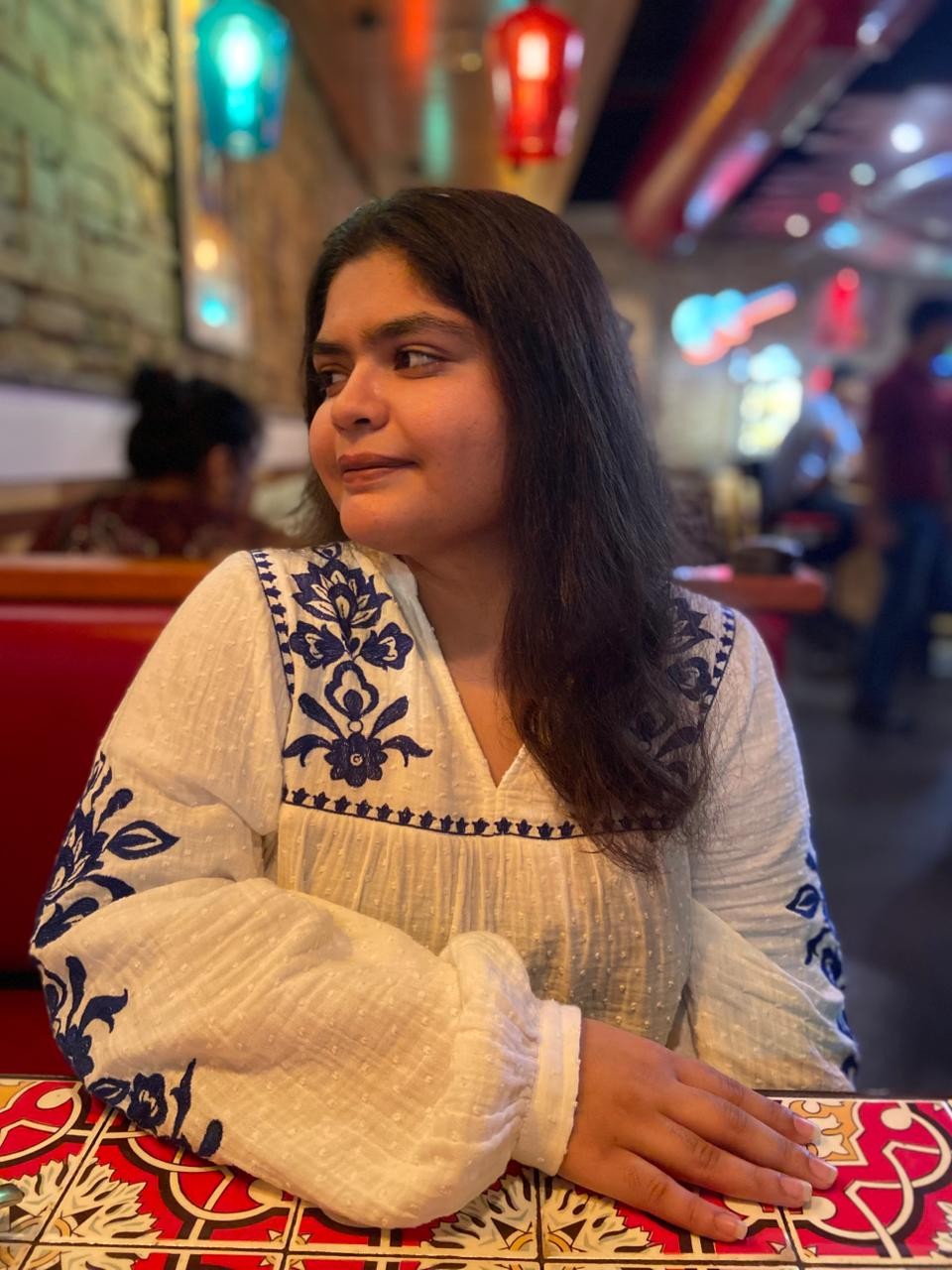 Karishma D. — Right profile